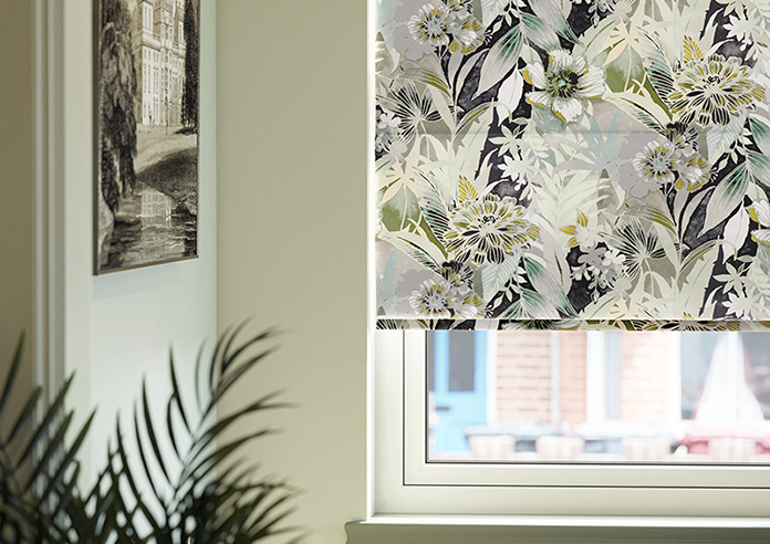 Bali, Green - Twist&Fit Roman Blind - Image 5